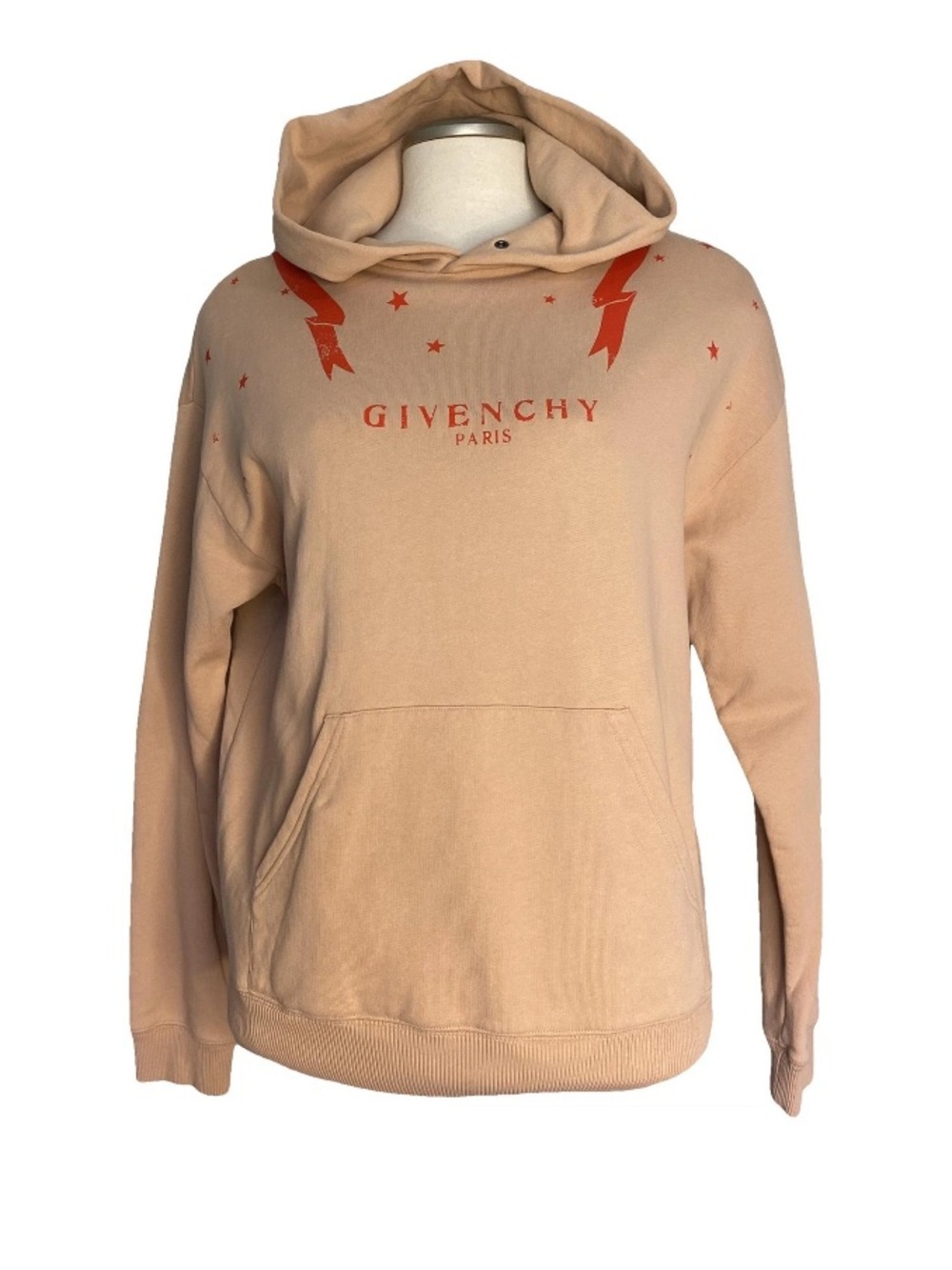 Givenchy Gemini, iconic cotton hoodie with certificate of authenticity.
